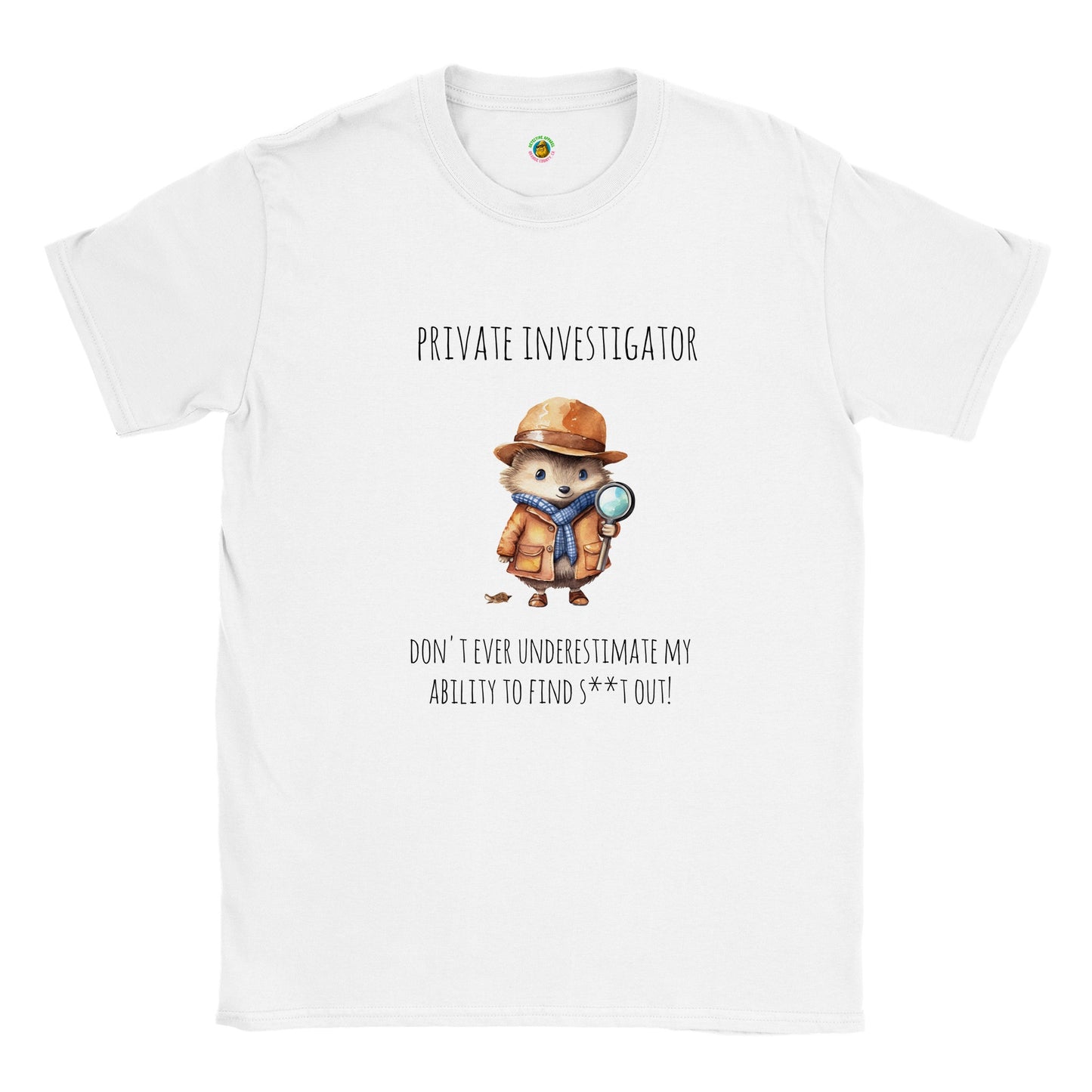 Short-Sleeve Unisex Crewneck T-shirt - Private Investigator