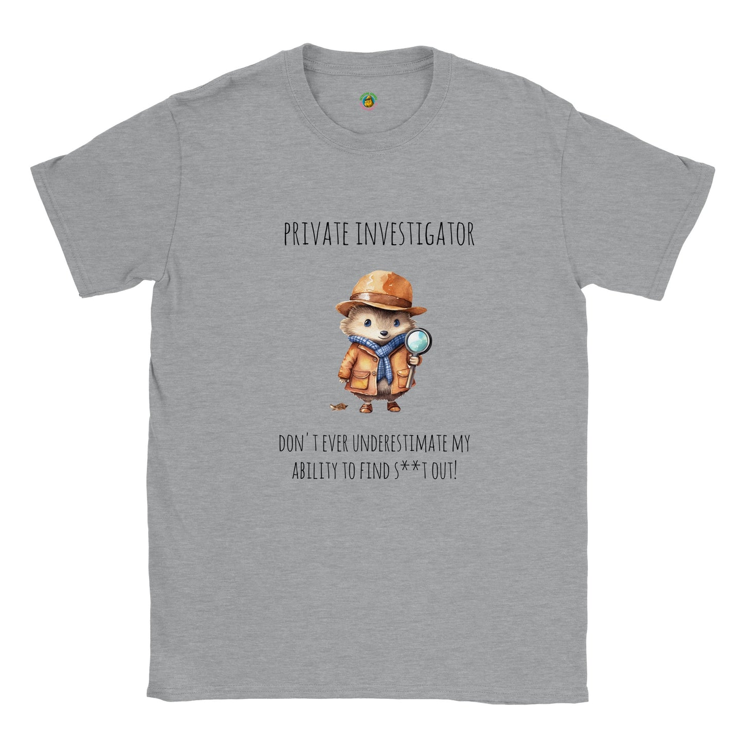 Short-Sleeve Unisex Crewneck T-shirt - Private Investigator