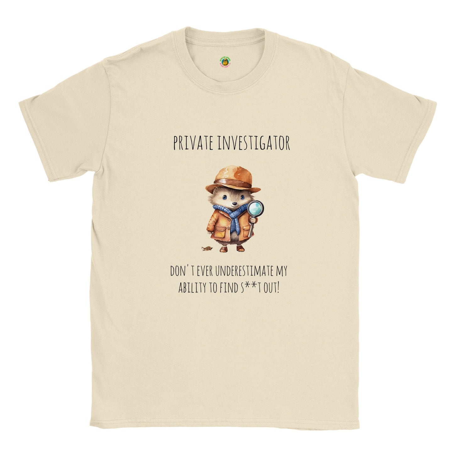 Short-Sleeve Unisex Crewneck T-shirt - Private Investigator
