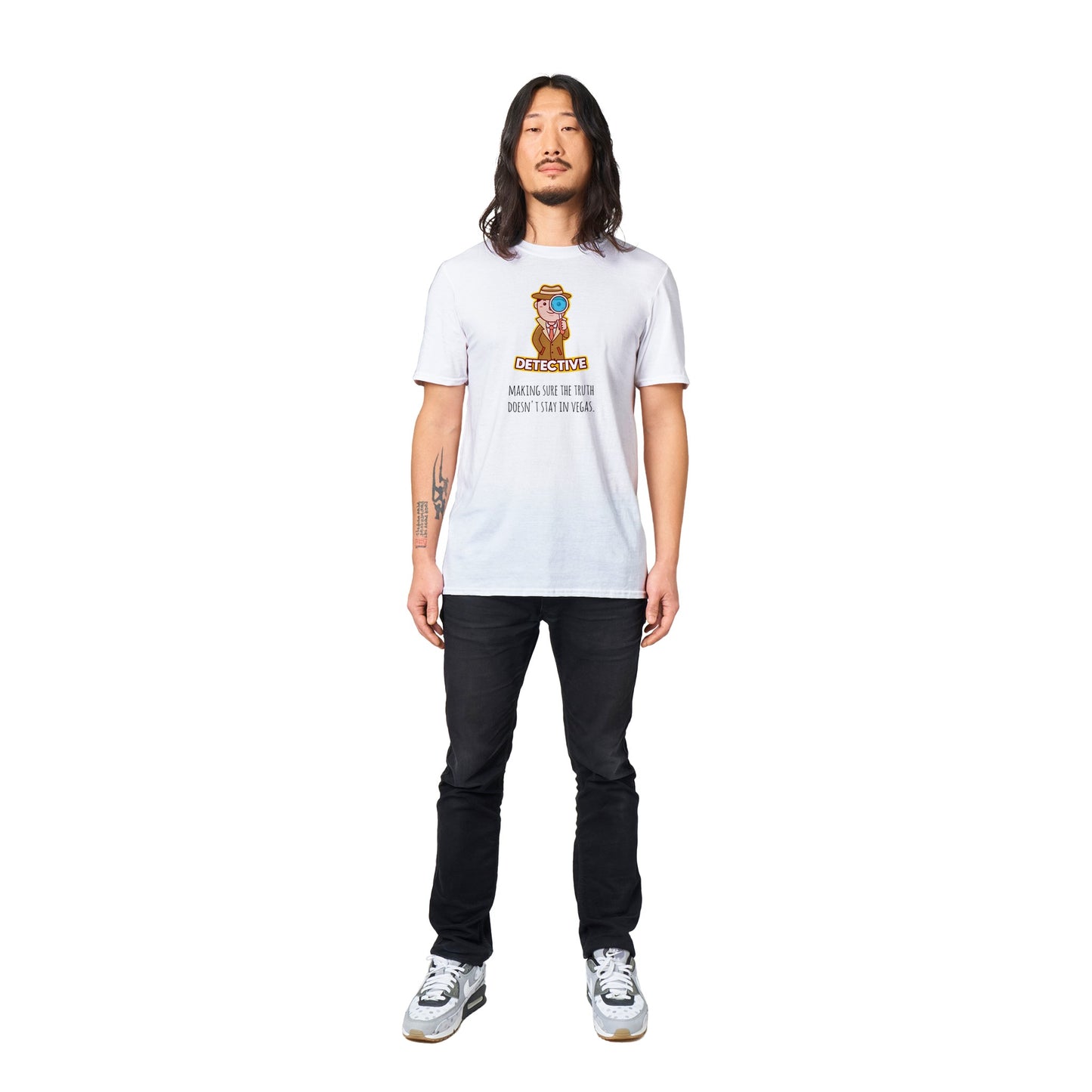 Short-Sleeve Unisex Crewneck T-shirt - Making Sure the Truth Doesn't Stay In Vegas.