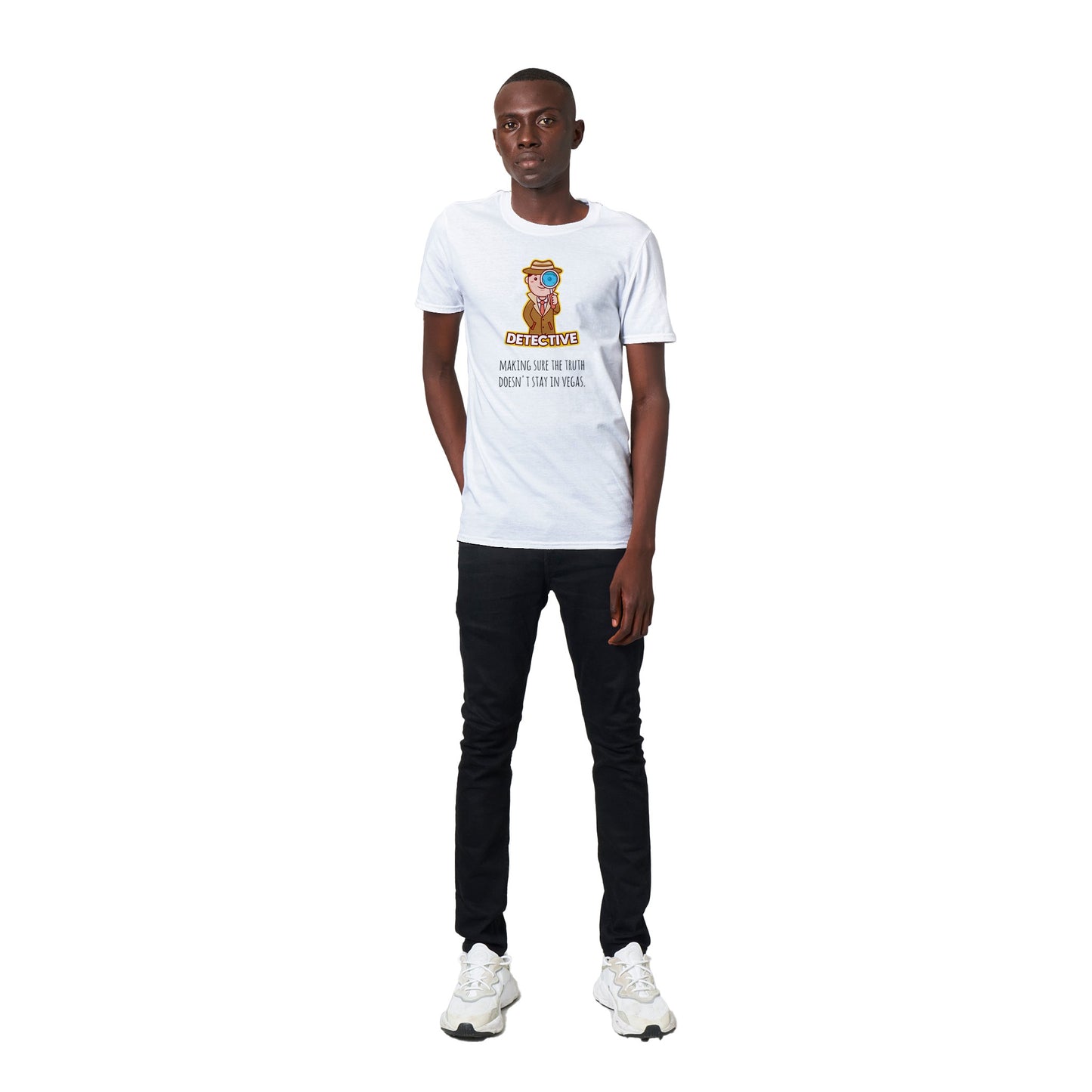 Short-Sleeve Unisex Crewneck T-shirt - Making Sure the Truth Doesn't Stay In Vegas.