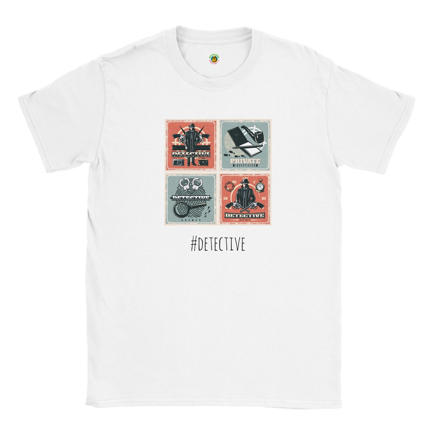 Short-Sleeve Unisex Crewneck T-shirt - #detective