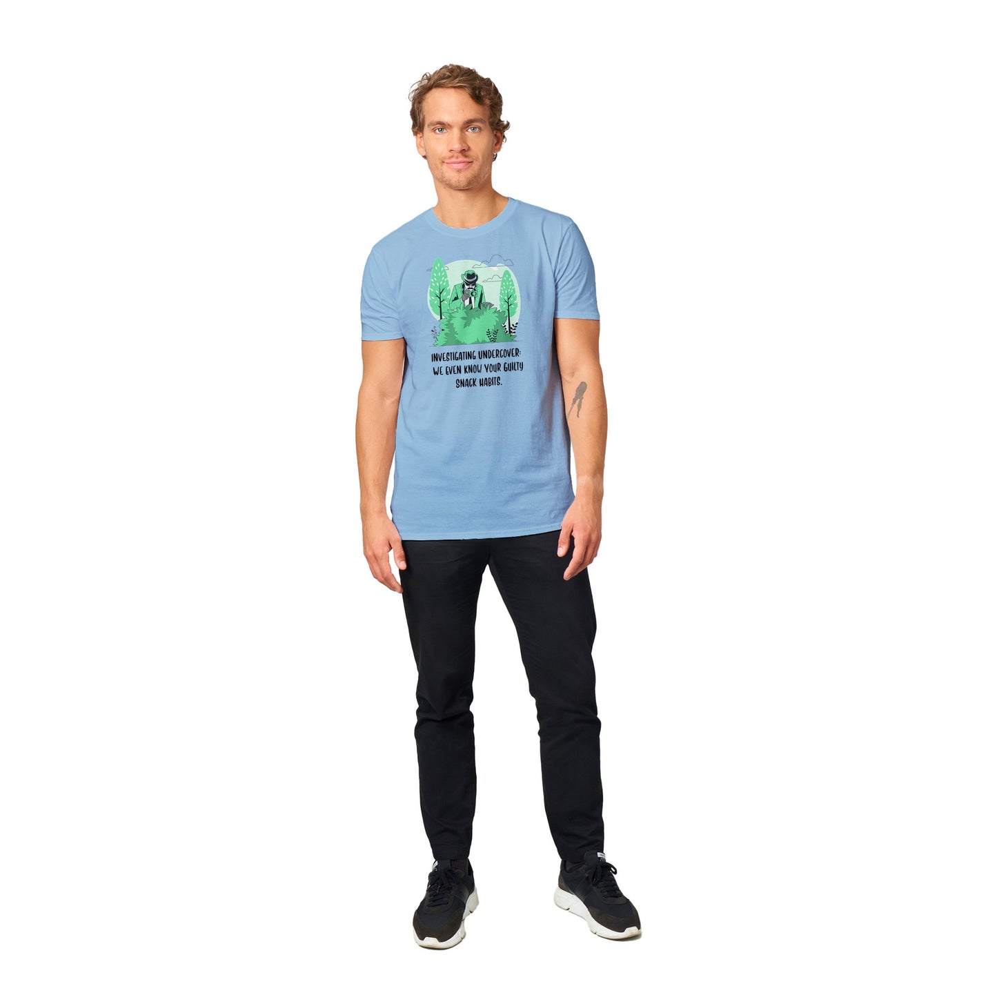 Short-Sleeve Unisex Crewneck T-shirt - Investigating Undercover