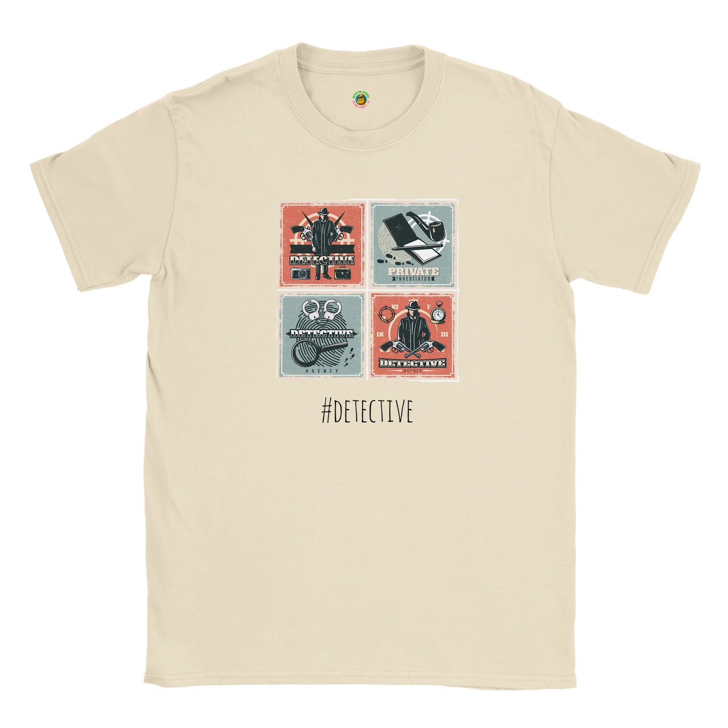 Short-Sleeve Unisex Crewneck T-shirt - #detective