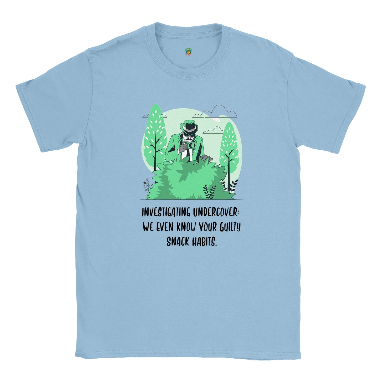 Short-Sleeve Unisex Crewneck T-shirt - Investigating Undercover