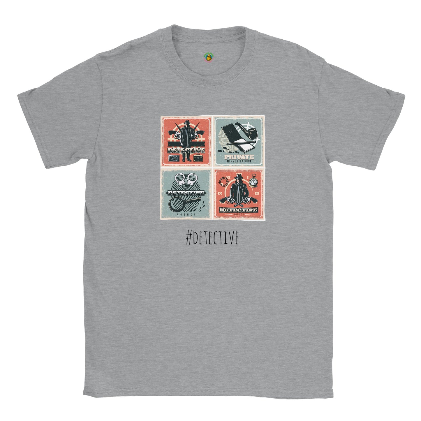 Short-Sleeve Unisex Crewneck T-shirt - #detective