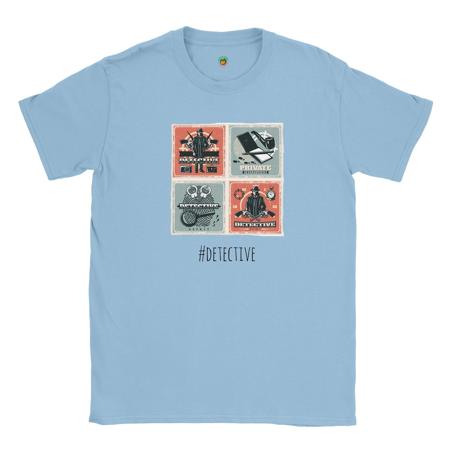 Short-Sleeve Unisex Crewneck T-shirt - #detective