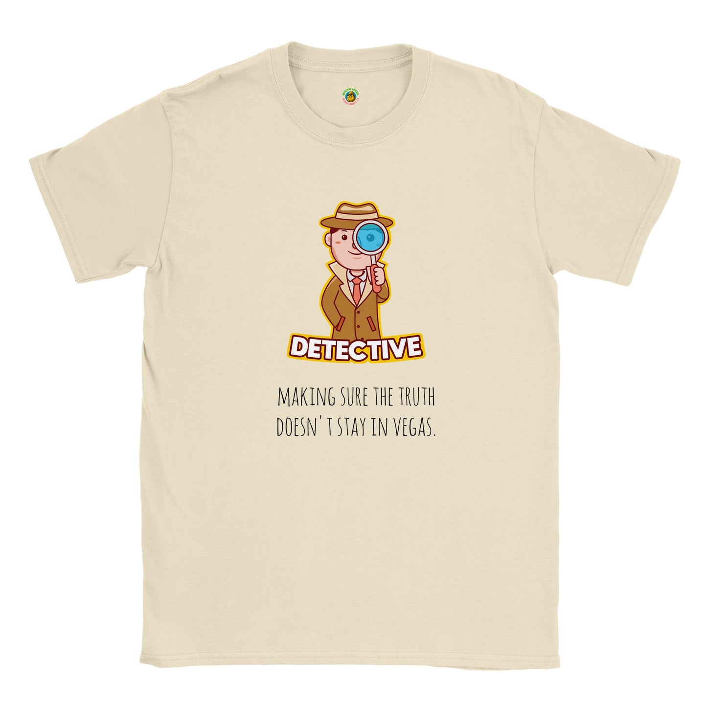 Short-Sleeve Unisex Crewneck T-shirt - Making Sure the Truth Doesn't Stay In Vegas.