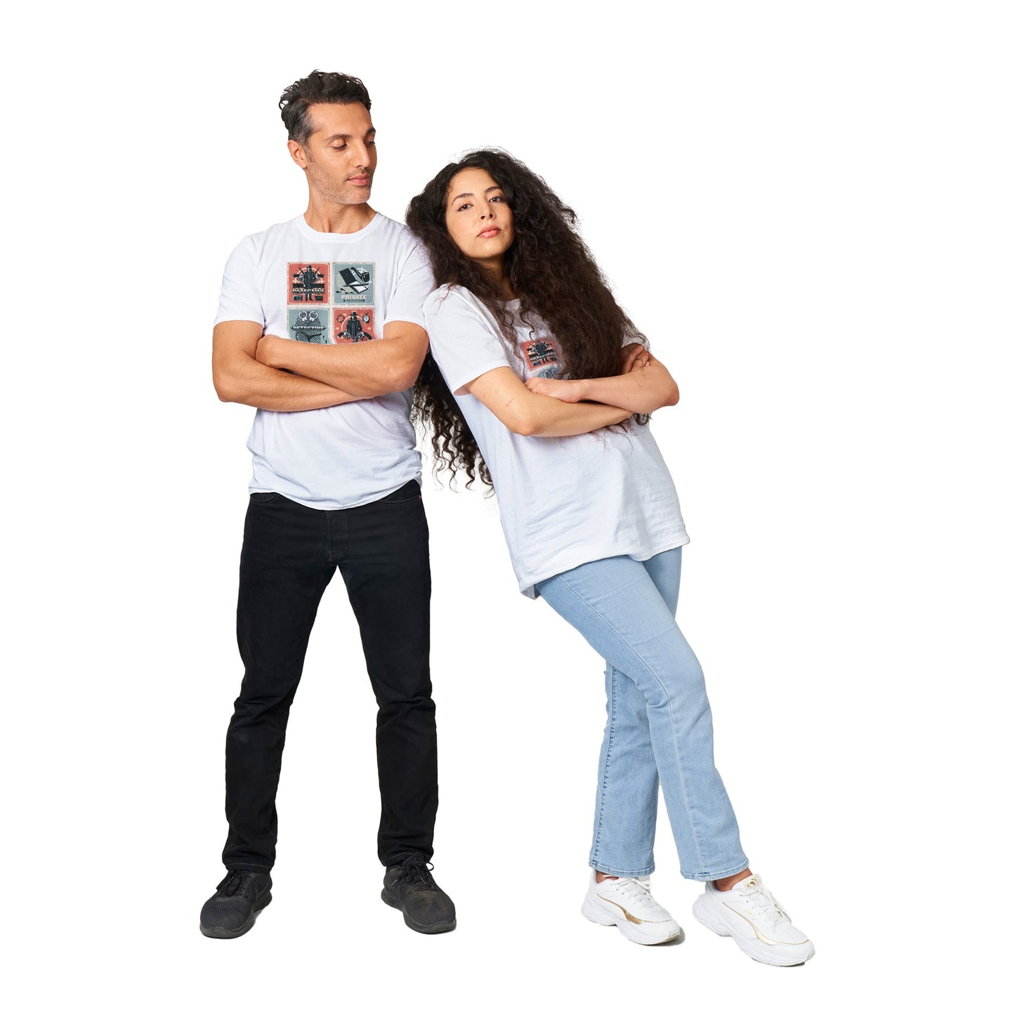 Short-Sleeve Unisex Crewneck T-shirt - #detective