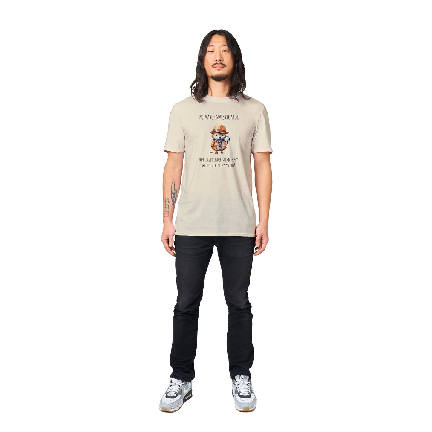 Short-Sleeve Unisex Crewneck T-shirt - Private Investigator