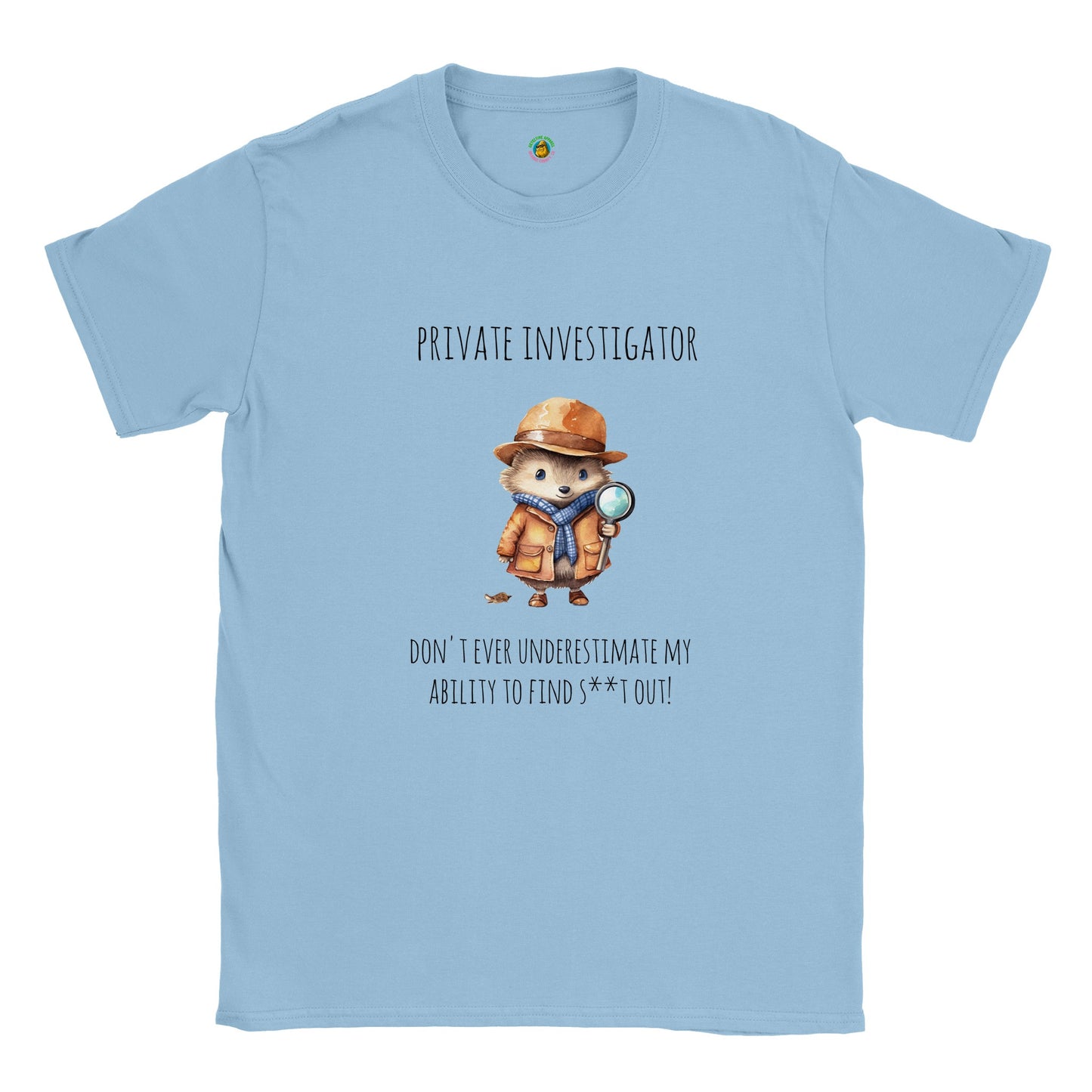 Short-Sleeve Unisex Crewneck T-shirt - Private Investigator
