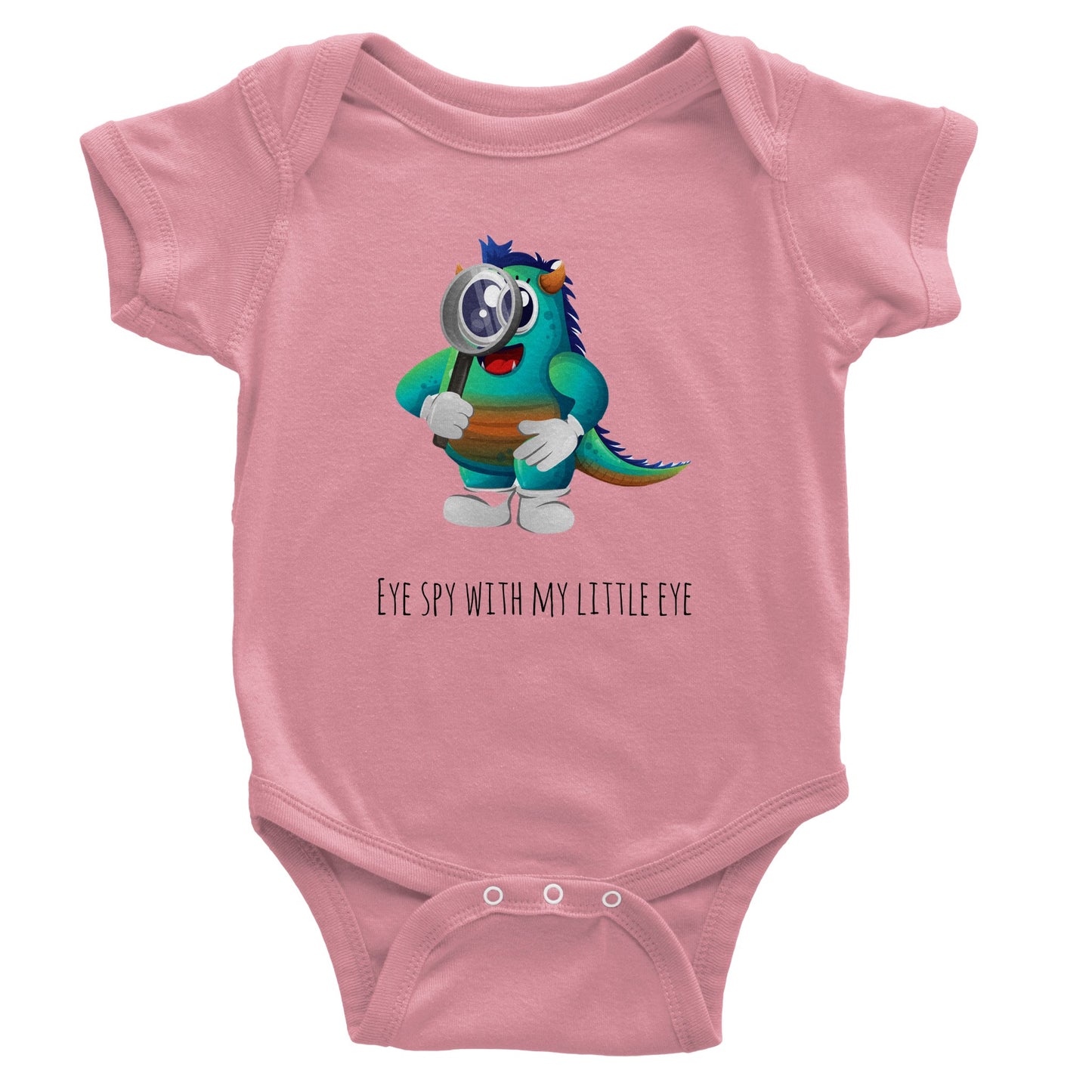 Classic Baby Short Sleeve Bodysuit - Eye Spy With My Little Eye