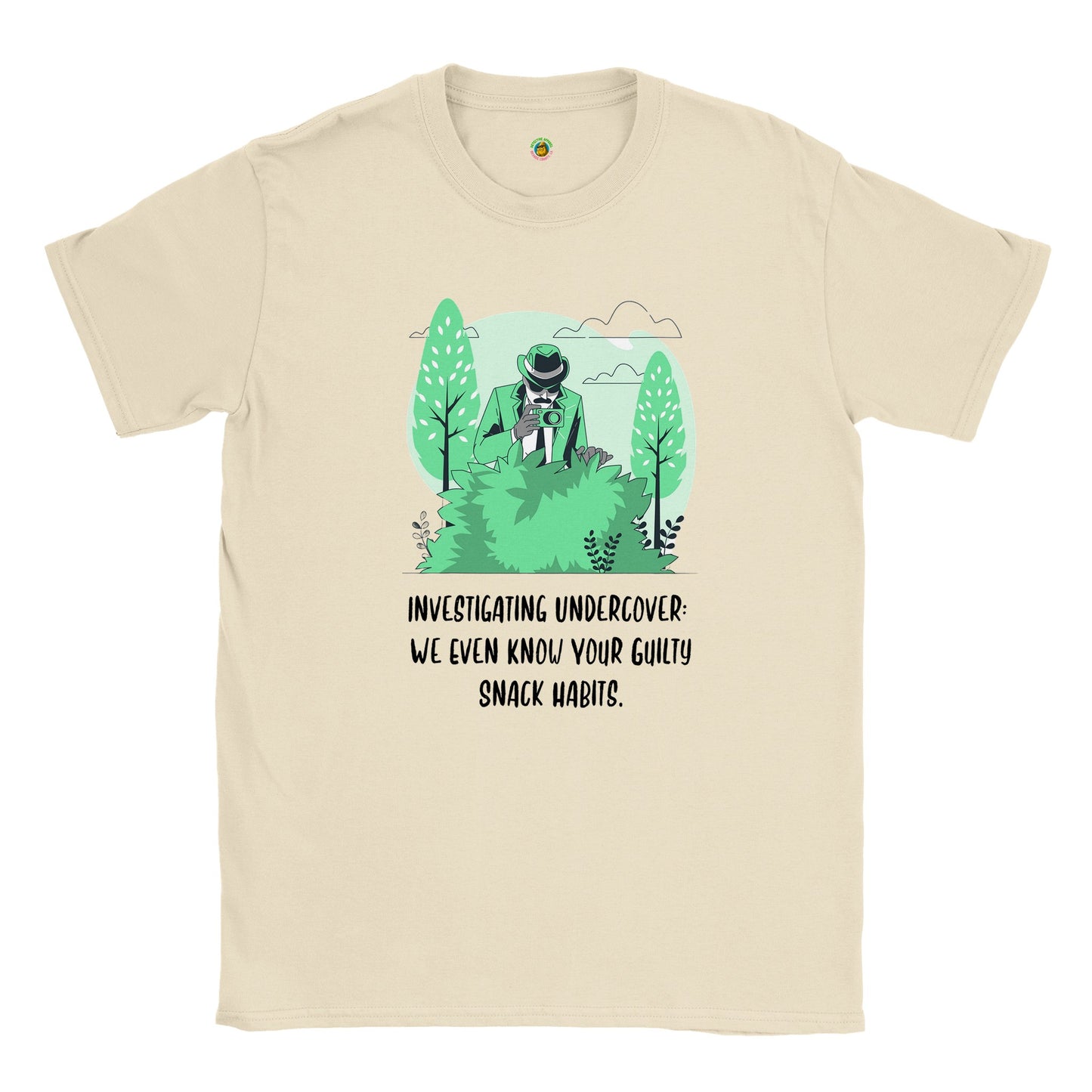 Short-Sleeve Unisex Crewneck T-shirt - Investigating Undercover