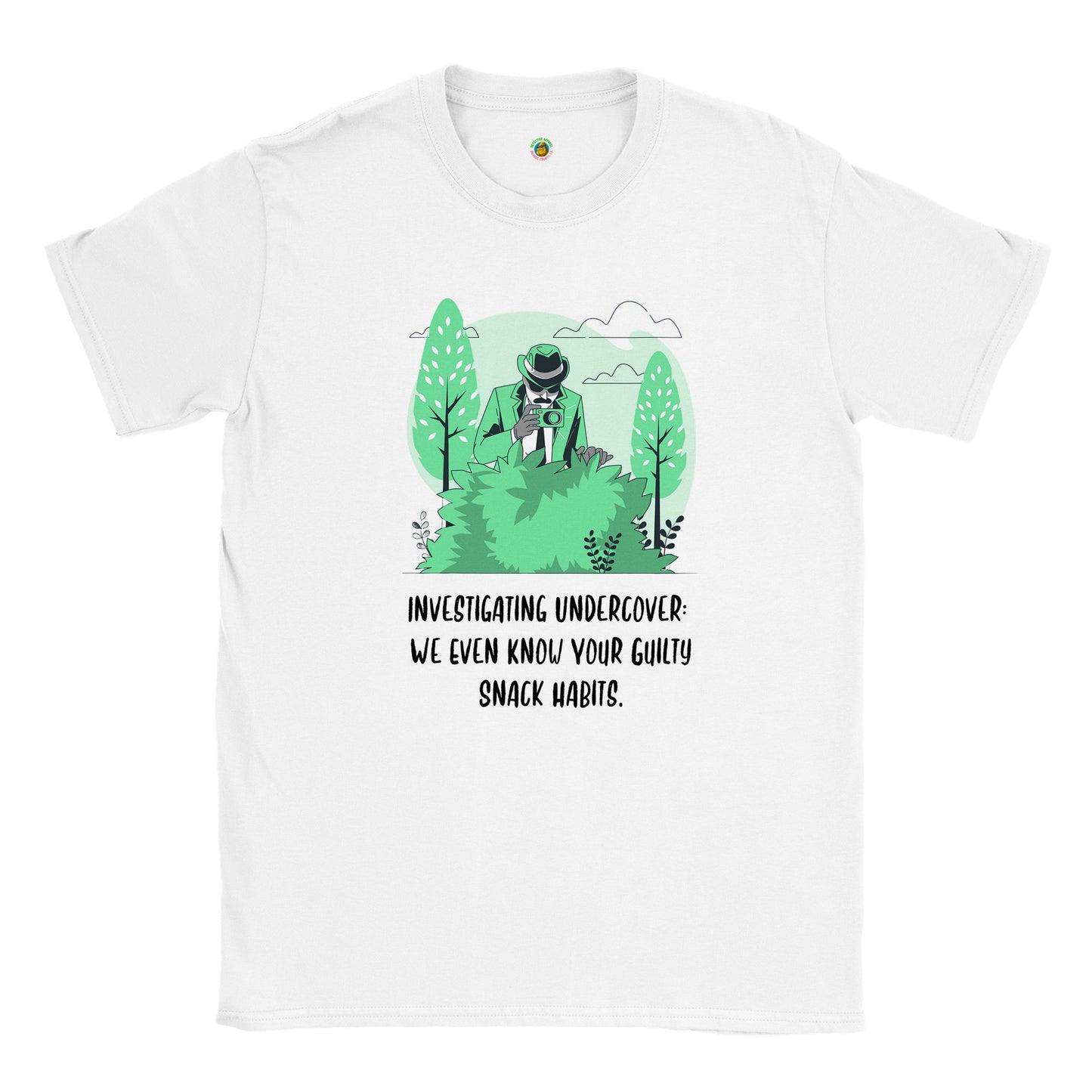 Short-Sleeve Unisex Crewneck T-shirt - Investigating Undercover