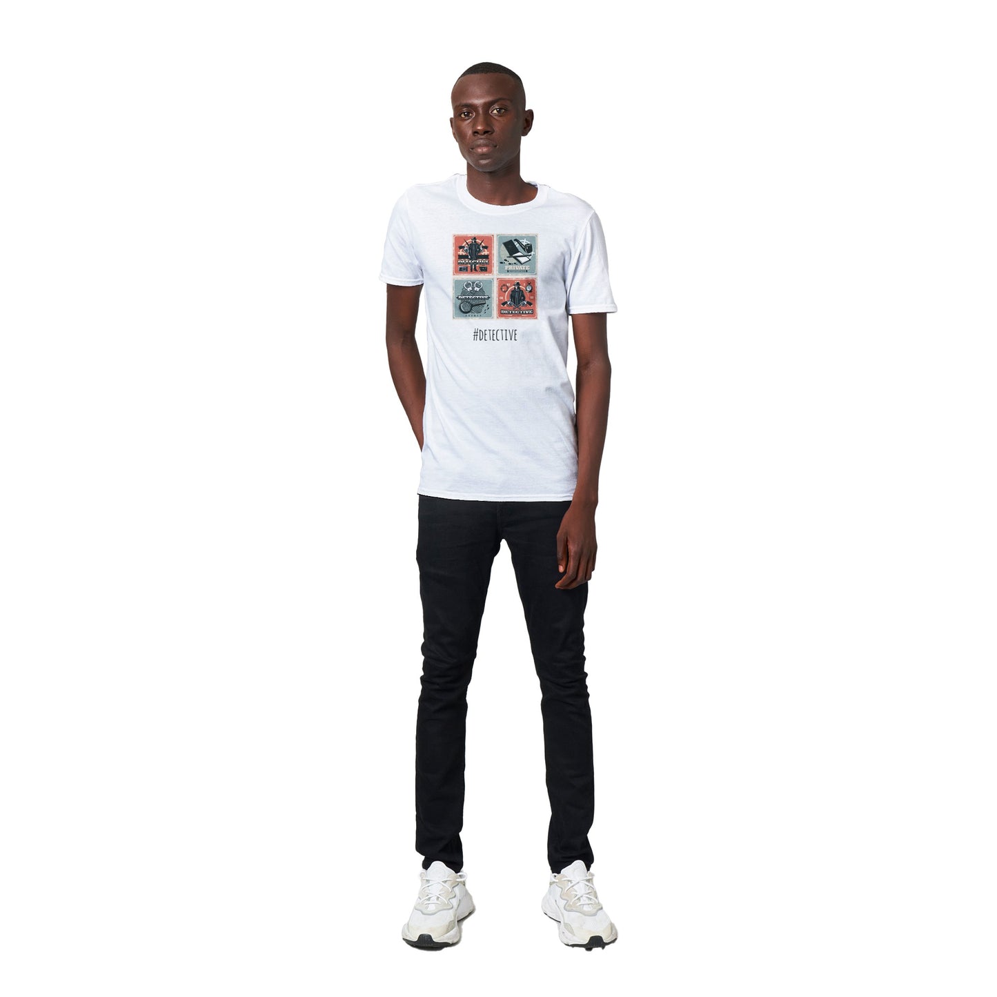 Short-Sleeve Unisex Crewneck T-shirt - #detective