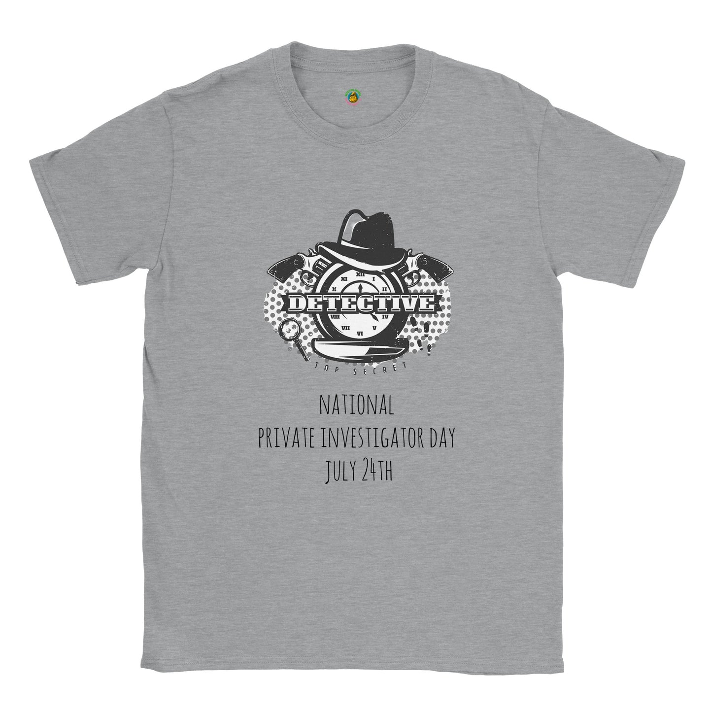 Short-Sleeve Unisex Crewneck T-shirt - National Private Investigator Day July 24th