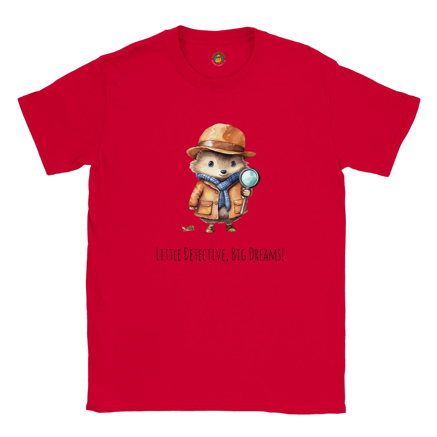 Classic Kids Crewneck T-shirt - Little Detective, Big Dreams!