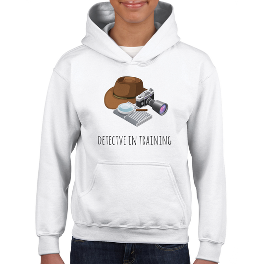 Classic Kids Pullover Hoodie - Detective In Training
