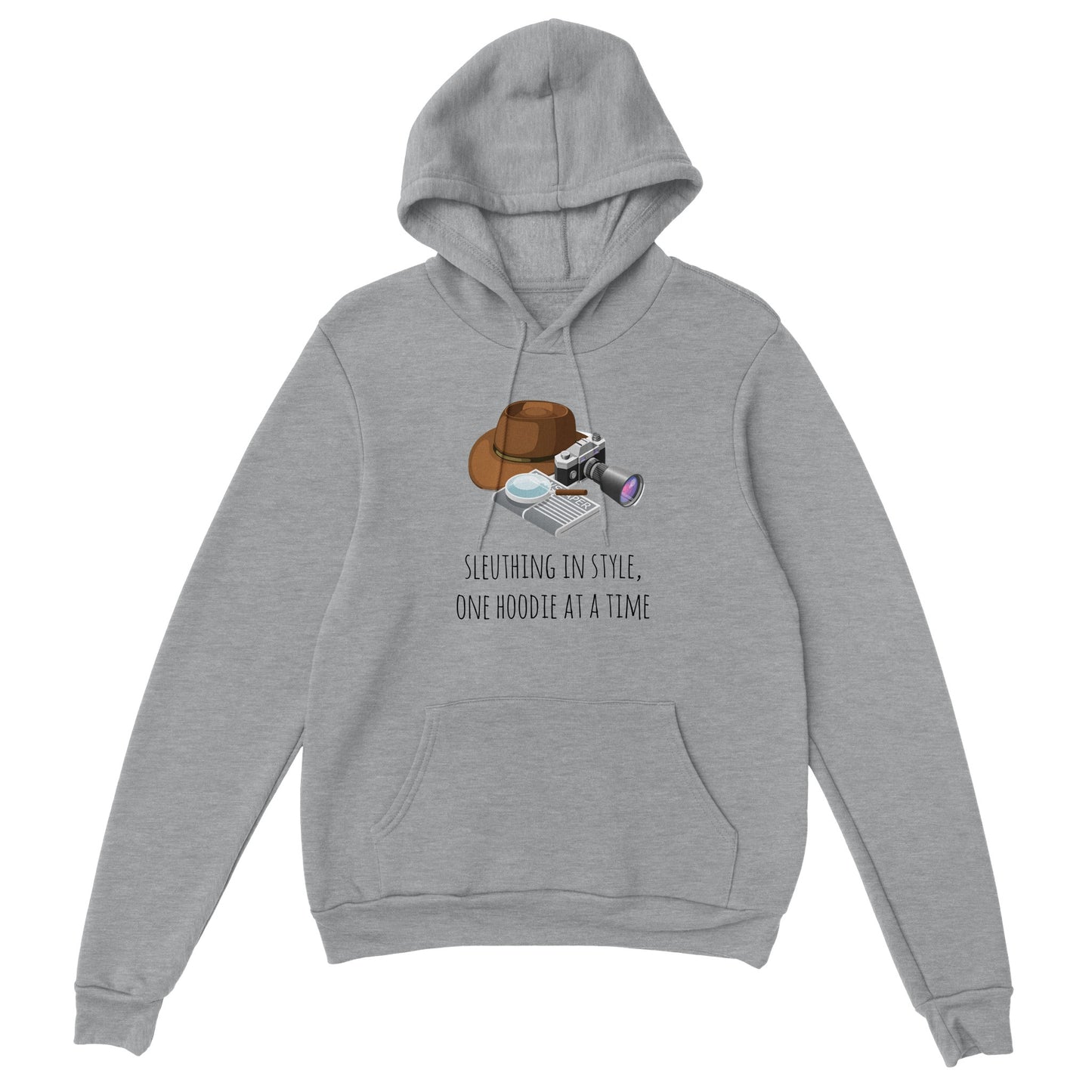 Classic Unisex Pullover Hoodie - Sleuthing In Style, One Hoodie At A Time.
